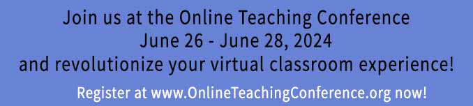 Register now for the Online Teaching Conference 2024