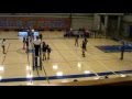 College of Alameda Women's Volleyball Battles Solano College, Wins in Five - 2013