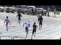 Davon Wilson-Angel Wins Season Opener in the 110HH and 100m