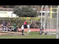 Mia Thompson wins 400m heat at UC Davis