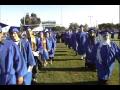 Graduates entering the stadium for 2009 graduation.