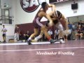 Mt SAC College Wrestling Duels 2012 - Santa Ana College vs Mt San Antonio College: 125 Pounds