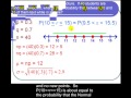 The Normal Approximation Finding the probability that a count is between two numbers