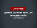 Uploading Vaccination Record Card through Sel...