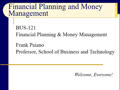 Chapter 01 - Slides 01-18 - Introduction: Personal Financial Planning