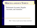 Misc Topic 1 - Slides 01-17 - Account Types