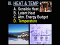 (MET) III. HEAT and TEMP - D) Temperature - 1
