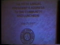 LD-914 President's Address to the Community 1997