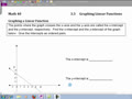 Math 40 3.3 Graphing linear functions