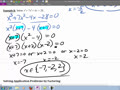 Math 40 5.8B Solving application problems by factoring part one