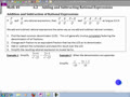 Math 40 6.2A Add or subtract rational expressions with same or opposite denominators