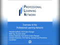The Professional Learning Network and Your Professional Development Needs
