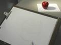Cross Contour Drawing: Apple Exercise (Otis College)