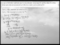 Math 125 Sample problem Section 2.3 Q45