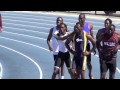 Kemarley Brown wins 100m at 2013 California Community College State Championship