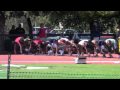 Noah Blue Edges Monte Corley in the 110HH to...