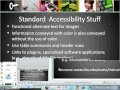 ACCESSIBILITY AND COURSE DESIGN CONSIDERATION FOR INSTRUCTORS AND COURSE DESIGNERS USING MOODLE
