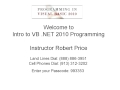 Robert Price   ICIS 145 Intro to Visual Basic Net Programming 05 14 2013