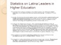 Latina leaders in higher education: Understanding their paths to leadership 