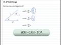 Special Right Triangles in Degrees (cc)