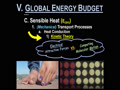V. THE GLOBAL ENERGY BUDGET - 9