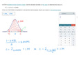13-7 ALEKS calculator and Z distribution (normal), finding z-scores