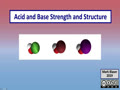 10.6 Acid-Base Equilibria - Acid and Base Str...