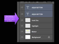 Photoshop Tutorial — How to make aqua buttons CS6