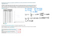 4.2.6 and 4.2.7 Relating the sample cor. coeff. and parameters AND Using summations to compute r, slope, and y-intercept