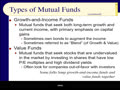 Chapter 04 - Slides 41-61 - Types of Mutual Funds - The Scramble Sheet