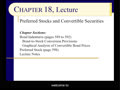 Chapter 18 - Slides 01-17 - Preferred Stocks and Convertible Securities