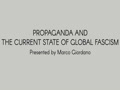 Arts and Lectures -Propaganda and the Current State of Global Fascism - Marco Giordano  12/6/21