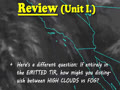 (MET) Emitted TIR: LOW vs HIGH Cloud-tops (REVIEW: Unit 1)