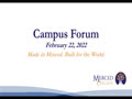 Merced College Forum 02/22/2022