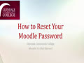 Moodle 3.0 Reset Password 2016
