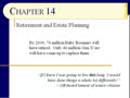 Chapter 14 - Slides 01-22 - Retirement Planning; Retirement Accounts: 401(k)'s, Roth IRA, etc. - Fall 2016