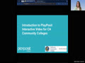 09-09-25 – Introduction to PlayPosit Interactive Video for California Community Colleges (Brought to you by CCC TechConnect)