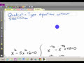 Math 141 1.4D Solving quadratic type equations without substitution