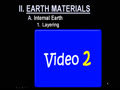 II. EARTH MATERIALS - 2