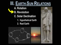III. EARTH-SUN RELATIONSHIPS - 7