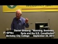 P-SPAN #327: Daniel Ellsberg at Berkeley City College - Part 1